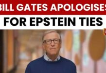 Bill Gates Apologises For Epstein Ties, Admits Affairs