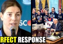 USA Women's Hockey Captain Replies to Trump's