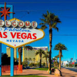 David Copperfield Bolts After Epstein Island Claim Welcome to Fabulous Las Vegas sign, daytime.