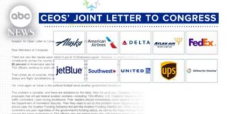 Airline CEO's send warning to Congress as Spring Break
