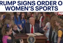 Pres. Trump signs executive order on women's sports: FULL