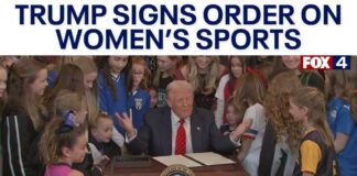 Pres. Trump signs executive order on women's sports: FULL