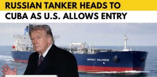 Russian oil tanker defies U.S. blockade, heads to crisis-hit Cuba