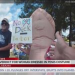 Alabama Cops Tackle “No Dick-Tator” Protester Not Guilty Verdict for Woman Dressed in Penis Costume