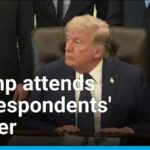 Trump CRASHES Correspondents’ Dinner — Revenge Night? Trump attends White House Correspondents' Dinner for first