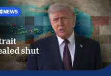 Six Ships U-Turn Under U.S. Blockade US says it has begun blockade of Iran's ports | ABC NEWS