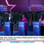 Reality Villain Hijacks LA Debate Full NBC4 broadcast: Karen Bass, Spencer Pratt, Nithya