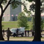 Gunman FIRES at Secret Service Near White House Secret Service officers exchange gunfire with armed