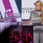 Chaos Erupts At TPUSA Summit Erika Kirk is Interrupted By Heckler Shouting Disgusting Slur Before She Hits Back With Response