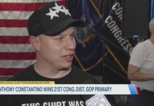Anthony Constantino on his win of the 21st Cong. Dist. GOP primary