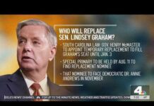 Trump Favorite vs. Governor’s Power Play President Trump spoke with Lindsey Graham hours before his death
