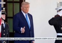 🇺🇸|🇱🇧 President Donald Trump Meets President of Lebanon Joseph Aoun at The White House [LIVE]