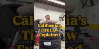 California's Tire Law Explained
