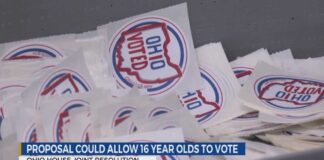 Ohio joint resolution proposes lowering voting age to 16 for state and local elections