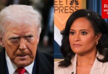 FCC Showdown: Trump Targets NBC Host Trump Threatens To Report ‘Meet The Press’ Host Kristen Welker To FCC
