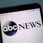 ABC News logo on a smartphone screen