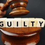 Ohio’s Two-Lane Justice Shocks Court Judge's gavel above blocks spelling guilty