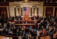 Speaker’s Final Chapter – Ugly Truth Looms Leonard Lance and Claude Guéant among lawmakers on a legislative chamber floor