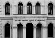 Stolen Identities Fuel Massive Food-Stamp Grift United States Court of Appeals building facade with arched entrance